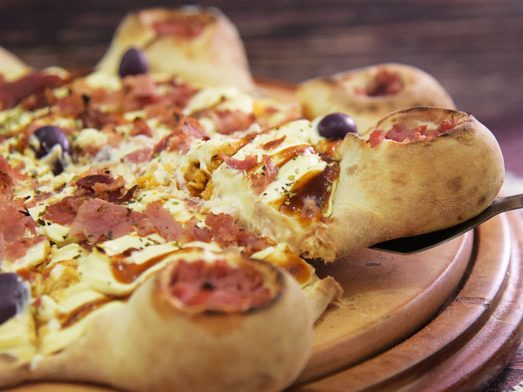 BORDA VULCÃO EM CANOAS 😍 na Fornello! Os valores das pizzas